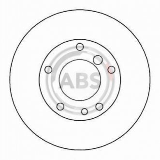 ABS Гальмiвнi диски A.B.S. 15867