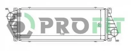 Радіатор наддуву PROFIT PR 3646T1
