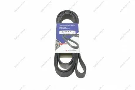 Ремінь генератора MB W211 420CDI 06-08 (8PK2285) HUTCHINSON 2285 K 8