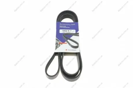 Ремінь генератора Land Rover Defender 2.5 Td5 98-16 1802 K 7 HUTCHINSON 1802K7
