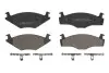 Колодки пер. гальмівні VW GOLF I/II/JETTA I/II -91/PASSA Breck 208872070200
