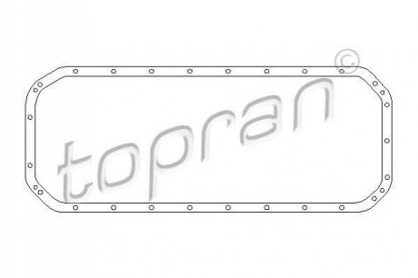 Прокладки TOPRAN TOPRAN / HANS PRIES 500778