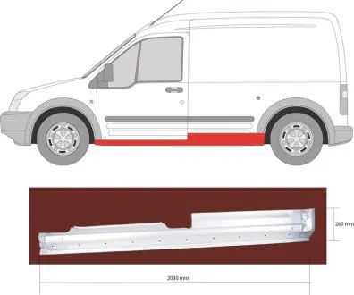 Ремчастина металева KLOKKER KLOKKERHOLM FP 2507 003