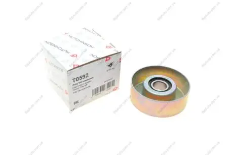 Ролик генератора Citroen Berlingo/Peugeot Partner 1.6VTi 10- (гладкий) (паразитний) HUTCHINSON T0592