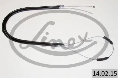 Трос ручного гальма заднiй LINEX 140215