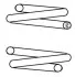 CS GERMANY 14504120 Пружина перед. VW Sharan 95-98 14504120