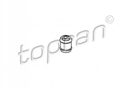 Сайлентблок рул. рейки T4 91- (8mm)(необх.4шт) TOPRAN / HANS PRIES 108770 (фото 1)