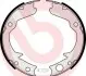 Гальмівні колодки барабанні BREMBO S78 508