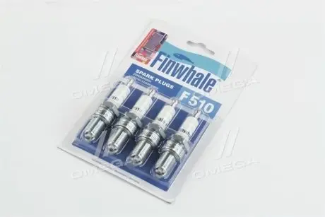 Свічка запалювання ВАЗ 2108-2115, 1117-1119 8 клап. 21214 (компл.4 шт) Finwhale F510