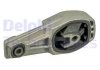 Подушка двигуна (задня/нижня) Citroen C3/Peugeot 207 1.6 16V/1.6HDi 06- (косточка) DELPHI TEM081