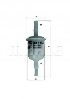 Фільтр палив. (Knecht-mahle) MAHLE / KNECHT KL13