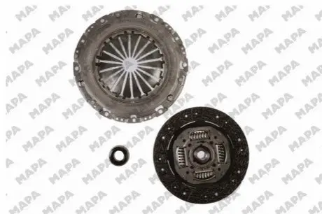 СITROEN К-кт зчеплення (повний) Berlingo,Jumpy,Scudo,Xsara 2.0Hdi 00- 228mm MAPA 000228200