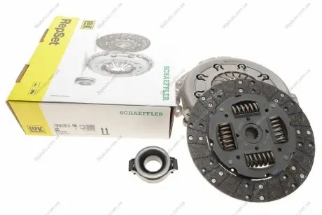 Комплект зчеплення Nissan Navara 2.5 D 4x4 01- (+вижимний) (d=250mm) LuK 625 3100 00