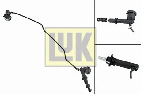 Ремкомплект циліндра зчеплення (головного+рабочого) Land Rover Freelander 98-06 513 0077 10 LuK 513007710