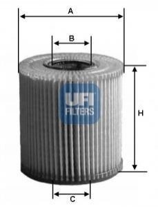 Масляний фільтр UFI 25.067.00 (фото 1)