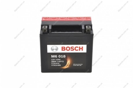 Мотоакумулятор -M6018 BOSCH 0092M60180