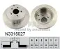 NIPPARTS N3315027 Гальмiвнi диски N3315027