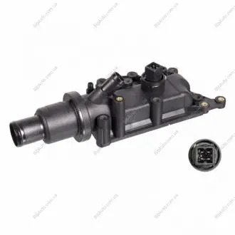 Термостат з корпусом, ущільненням та термовимикачем Renault Megane (FEBI) FEBI BILSTEIN 106202
