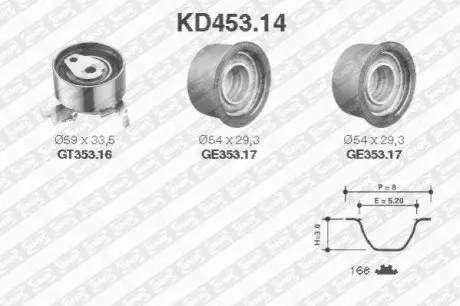 SNR SNR NTN KD453.14 (фото 1)
