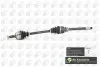 Піввісь Citroen C4/Peugeou 307 1.4/1.6i 01-10 (25/22) 910mm Пр. BGA DS6724RA