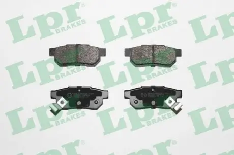 - Гальмівні колодки до дисків (R, S) LPR 05P506 (фото 1)