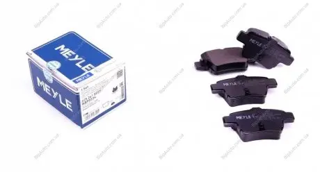 Колодки гальмівні (задні) Citroen C4/Peugeot 307 00- (Bosch) Q+ MEYLE 025 241 5017