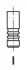 FRECCIA R6368/SCR Клапан IN Iveco 3,0JTD 16V 32,4x6x119,95