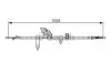 BOSCH трос ручного гальм. прав. TOYOTA YARIS -11 1987482222 BOSCH 1987482222