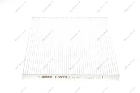 Фільтр салону Hyundai Santa Fe/Grandeur 12-/Sonata 09-15/Kia Optima 10- HENGST FILTER E3911LI