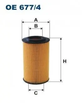 Фiльтр масляний FILTRON OE6774