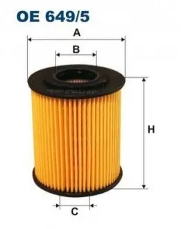 Фiльтр масляний FILTRON OE6495