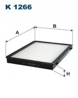 Фiльтр салону FILTRON K1266