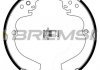 Гальмівні колодки зад. Impreza 92-00/Forester 97-08/Legasy I 89-94 (Akebono) BREMSI GF0884