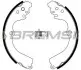 Гальмівні колодки зад. Impreza 92-00/Forester 97-08/Legasy I 89-94 (Akebono) BREMSI GF0884