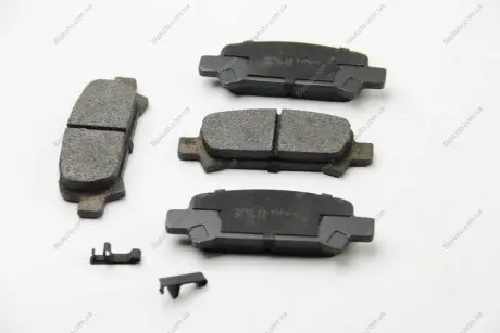 Гальмівні колодки зад. Subaru Impreza 94-/Forester 97-08 (akebono) Bremsi BP3056