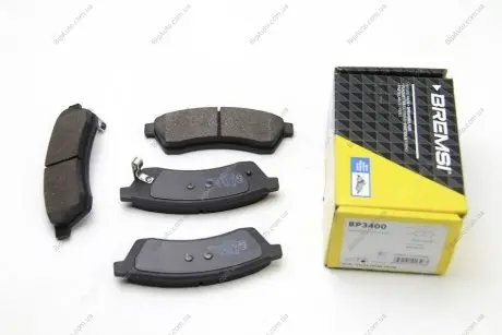 Гальмівні колодки зад. Chevrolet Epica 05- (brembo) Bremsi BP3400