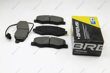 Гальмівні колодки зад. Master/Movano 10- (спарка) Bremsi BP3440