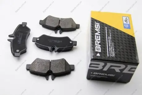 Гальмівні колодки зад. Sprinter/Crafter 06- Bremsi BP3293