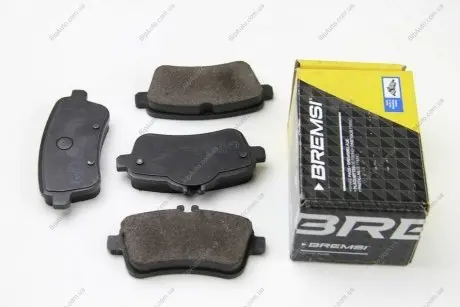 Гальмівні колодки зад. W166/X166 11- (TRW) Bremsi BP3538