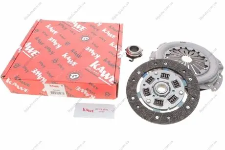 Комплект зчеплення Renault Kangoo 1.2-1.4 (d=180mm) (+вижимний) Kawe 960261