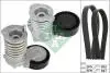 Комплект ременя генератора Ford Focus 2.5 ST 05-12, (5PK890 + 5PK848) INA 529 0477 10 (фото 15)