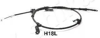 Трос ручника зад. лів. ASHIKA 1310HH18L