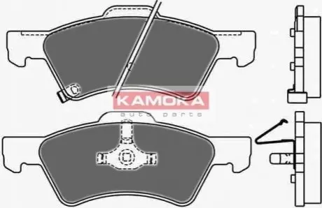 Гальмiвнi колодки дисковi CHRYSLER VOYAGER 00-/JEEP CHEROKEE 01- KAMOKA JQ1013020
