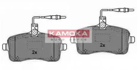 Гальмiвнi колодки дисковi PEUGEOT 407 04- KAMOKA JQ1013450