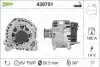 Генератор (14В, 180А, новий) SKODA SUPERB II, YETI  VW CALIFORNIA T5 CAMPER, CALIFORNIA T6 CAMPER, CC B7, CRAFTER 30-35, CRAFTER 30-50, GOLF PLUS V, MULTIVAN T5, MULTIVAN T6 1.6D-3.6 01.05-12.19 VALEO 439751