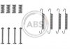 ABS 0667Q Ремкомплект гальмiвних колодок