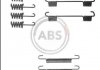 ABS 0775Q Ремкомплект гальмiвних колодок