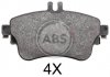 ABS 37912 Гальмiвнi колодки дисковi