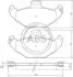ABS Гальмiвнi колодки дисковi A.B.S. 37051 (фото 1)