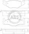 ABS Гальмiвнi колодки дисковi A.B.S. 36853 (фото 1)